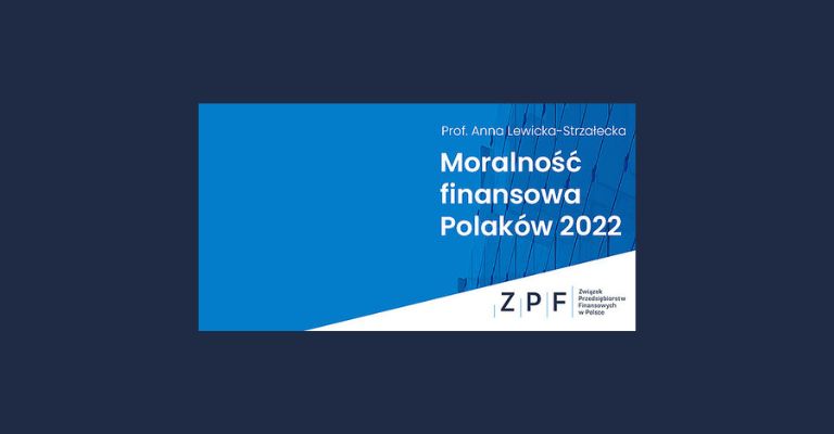Raport Moralność Finansowa Polaków 2022