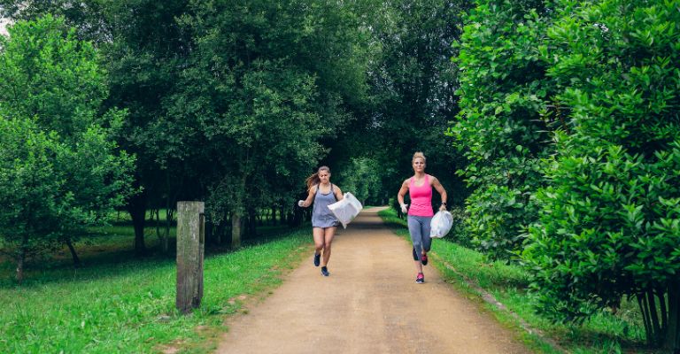 Promujemy plogging i wspieramy Puckie Hospicjum