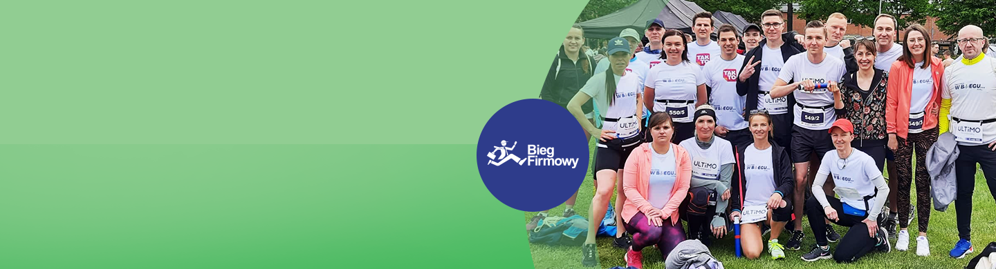 Pracownicy Ultimo w Biegu Firmowym 2022